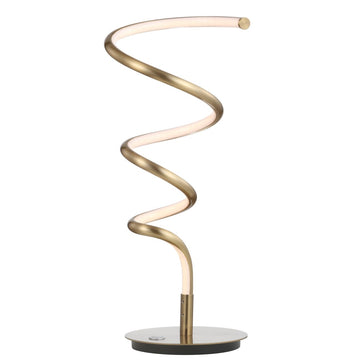 Scribble 19.75" Modern Dimmable Metal Integrated LED Table Lamp - JONATHAN Y